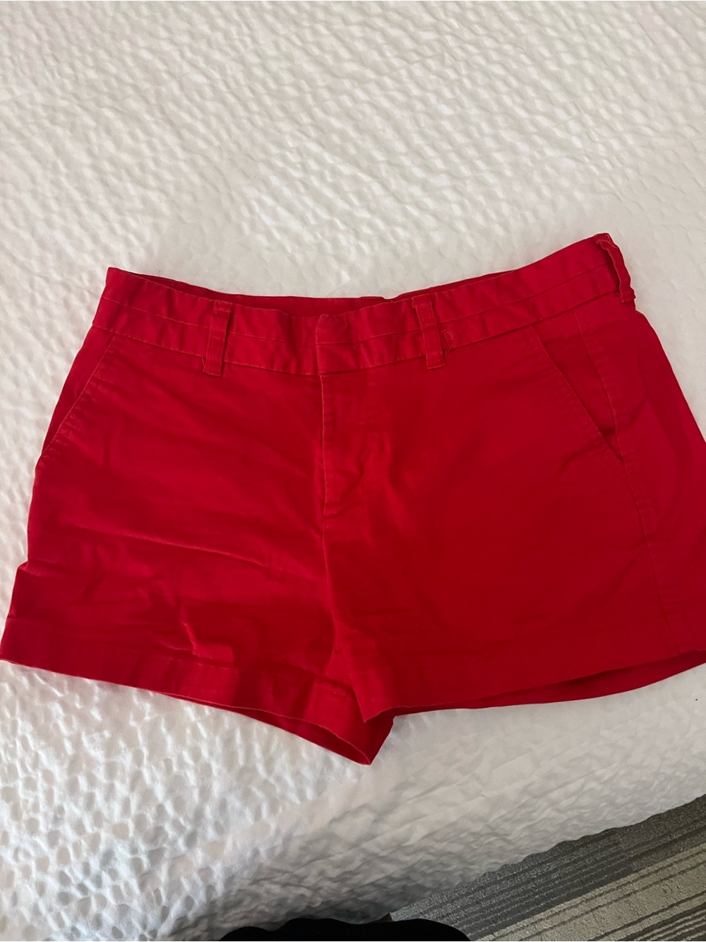 GAP Bright Red Women's Cotton Shorts